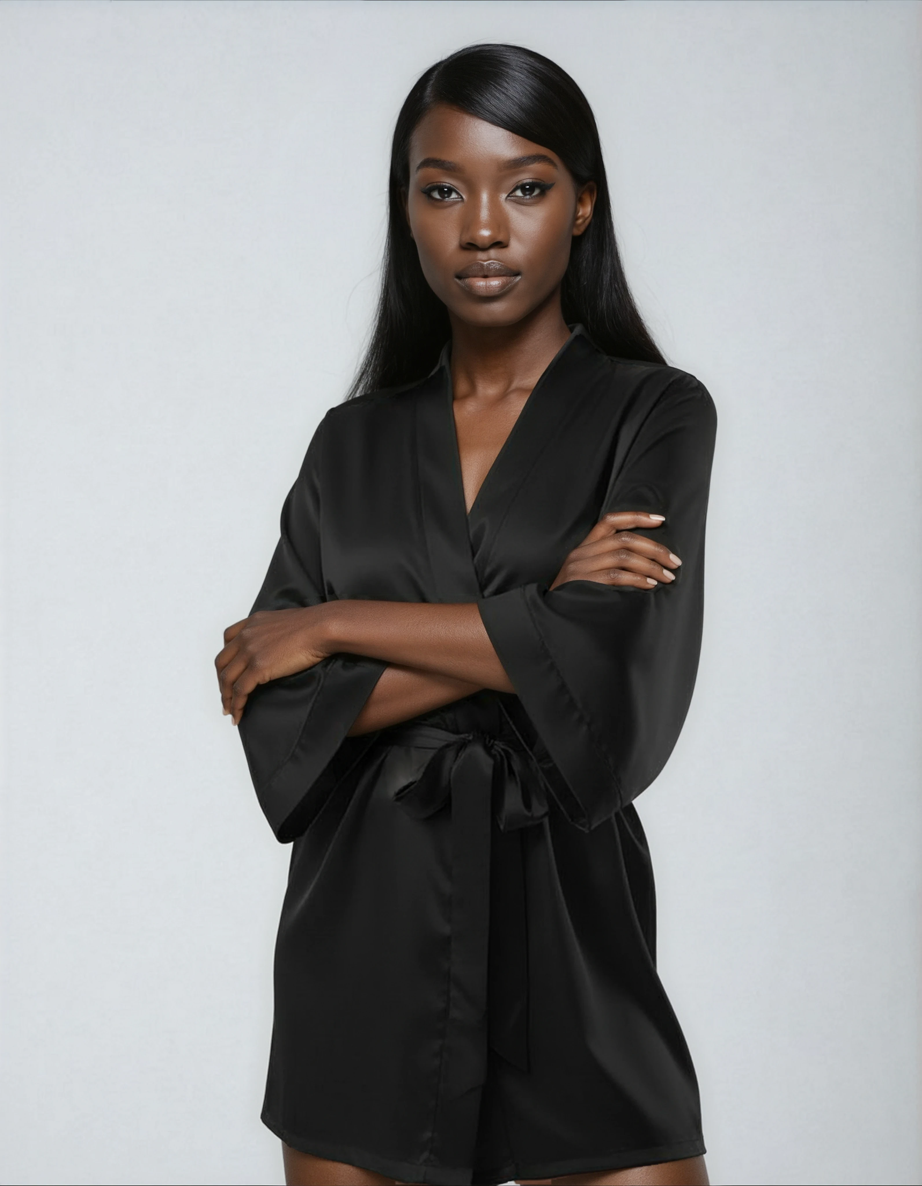 Comfit® - Luksuriøs satengkimono