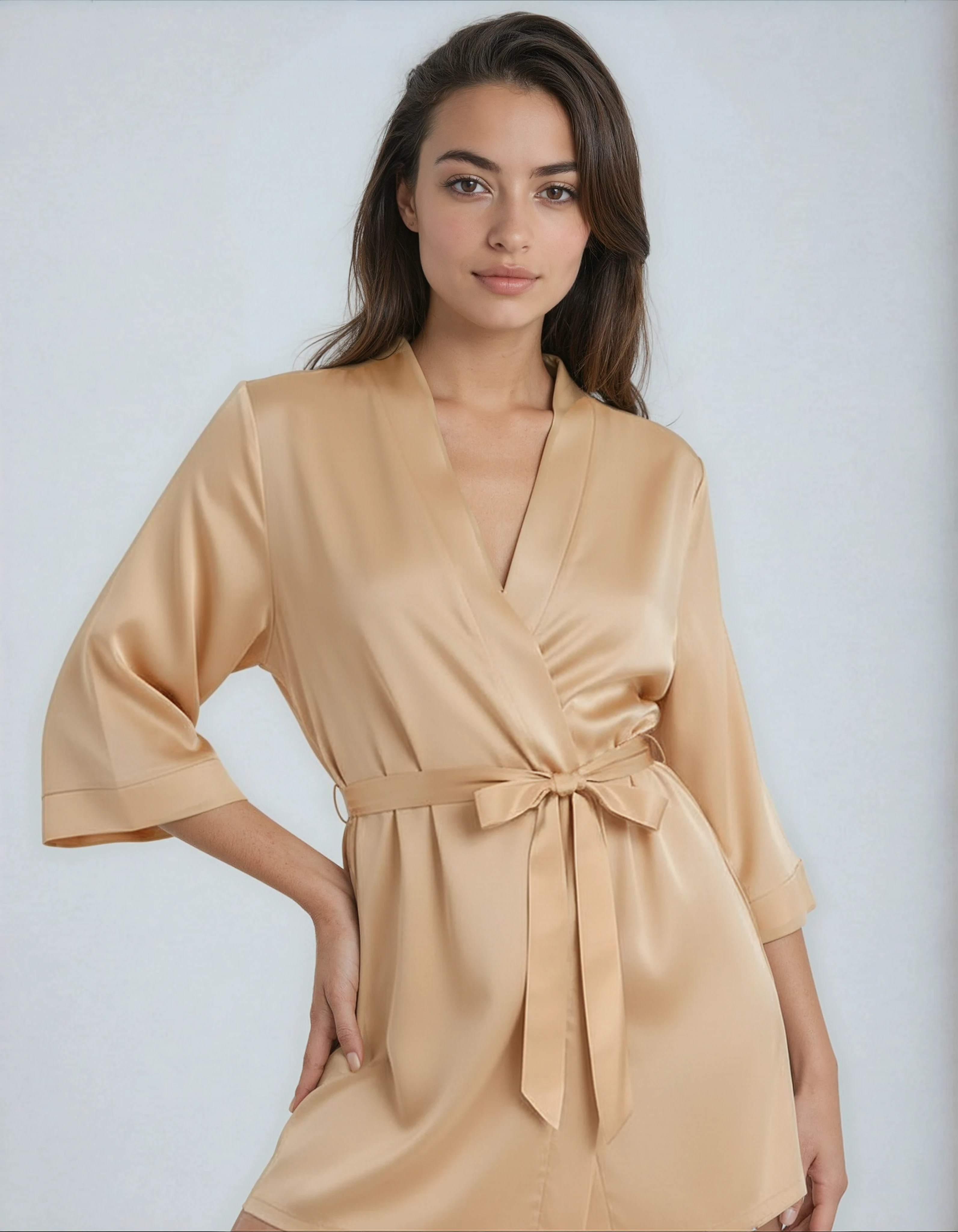 Comfit® - Luksuriøs satengkimono