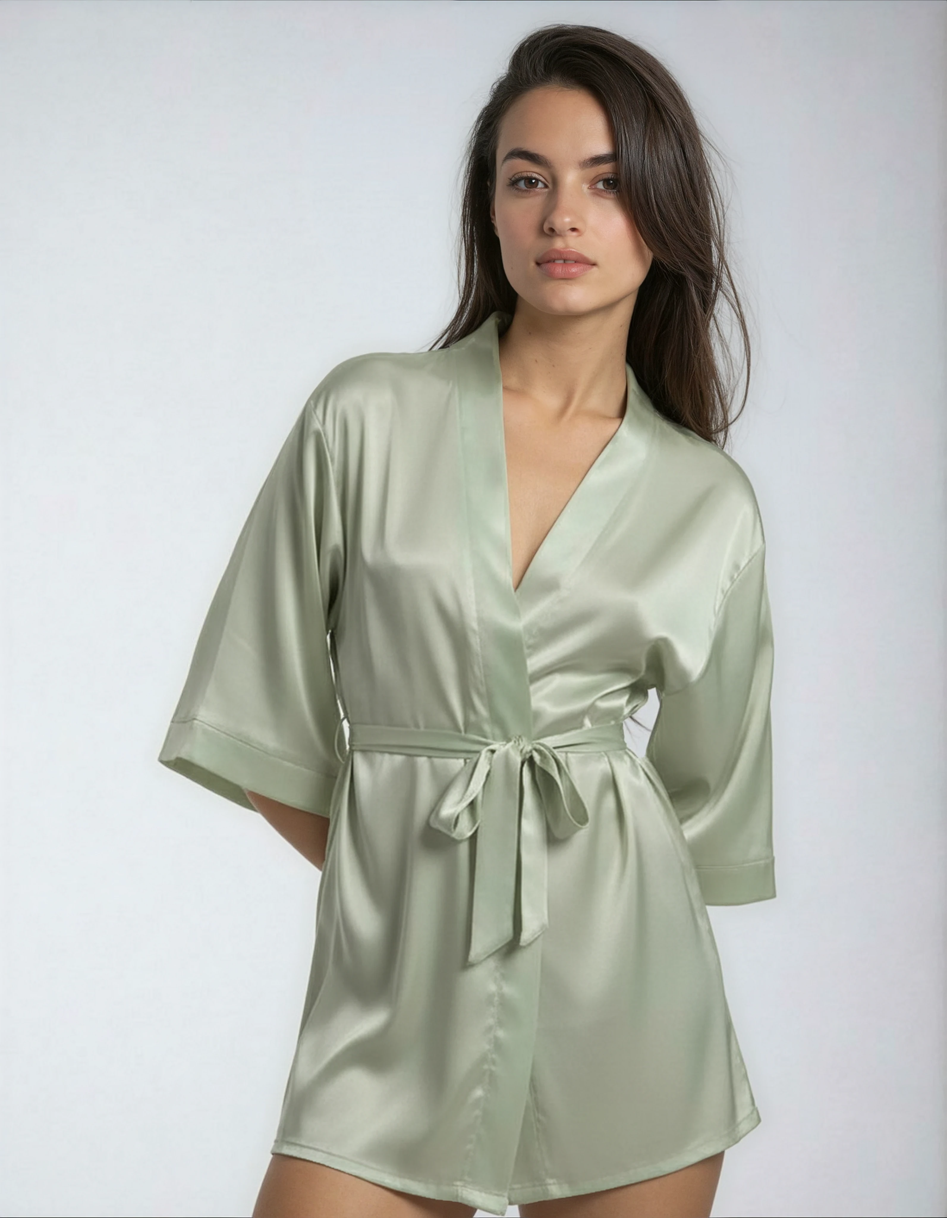 Comfit® - Luksuriøs satengkimono